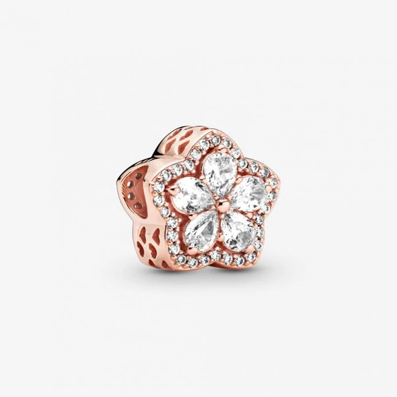 Pandora  - Szikrázó hópehely pavé charm - 789224C01