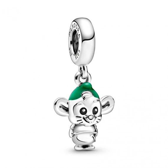 Pandora  - Disney Hamupipőke Guszti egér függő charm - 798849C01