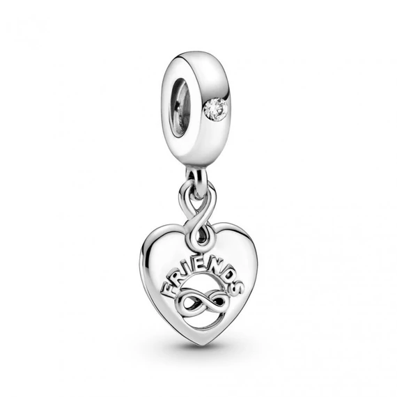 Pandora  - Örök barátok szív függő charm - 799294C01