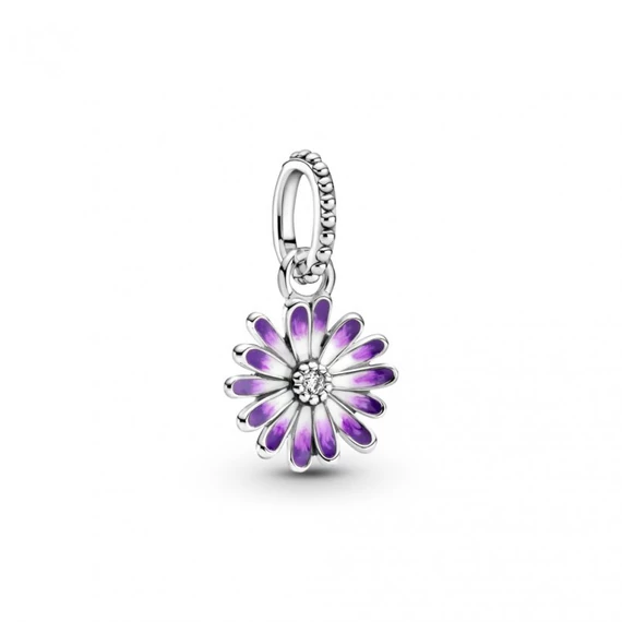 Pandora  - Lila százszorszép függő charm - 798771C01