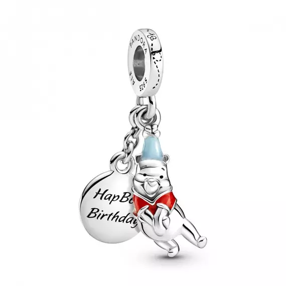 Pandora  - Disney Micimackó születésnapi függő charm - 799385C01