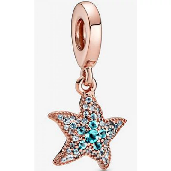Pandora  - Szikrázó tengeri csillag függő charm - 788942C01