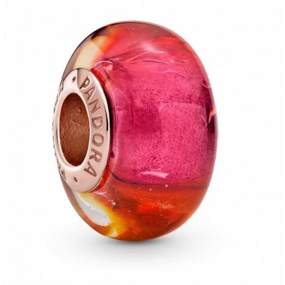 Pandora  - Csillámló naplemente muranói üveg charm - 789440C00