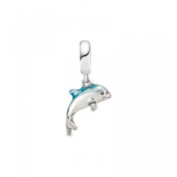 Pandora  - Csillámló delfin függő charm - 798947C01