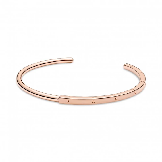 Pandora  - Signature I-D nyitott karperec - 589493C00-2