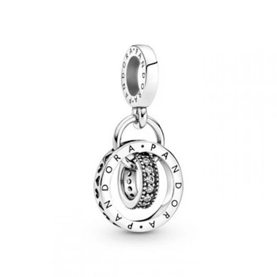 Pandora  - Pandora logó karika függő charm - 799490C01