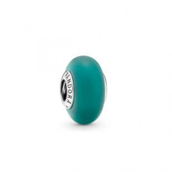 Pandora  - Matt zöld muranói üveg charm - 799555C00