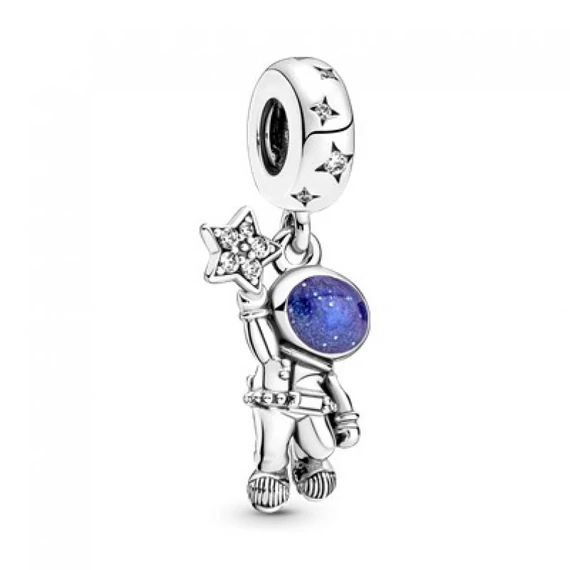 Pandora  - Ûrhajós a galaxisban függő ezüst charm - 790030C01