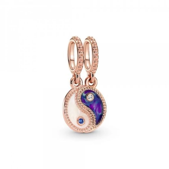 Pandora  - Osztható Yin és Yang függő rozé charm - 780098C01
