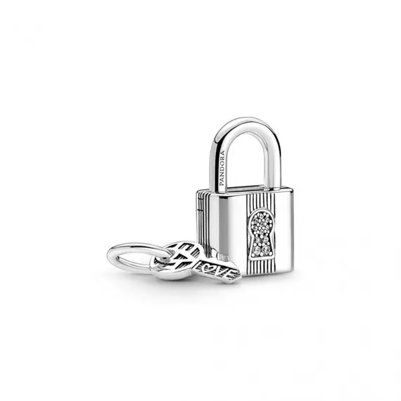Pandora  - Lakat és kulcs ezüst charm - 790088C01