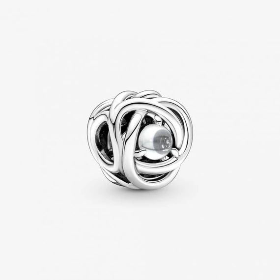 Pandora  - PANDORA ÁTTETSZŐ ÖRÖKKÉVALÓSÁG KÖR CHARM - 790064C01