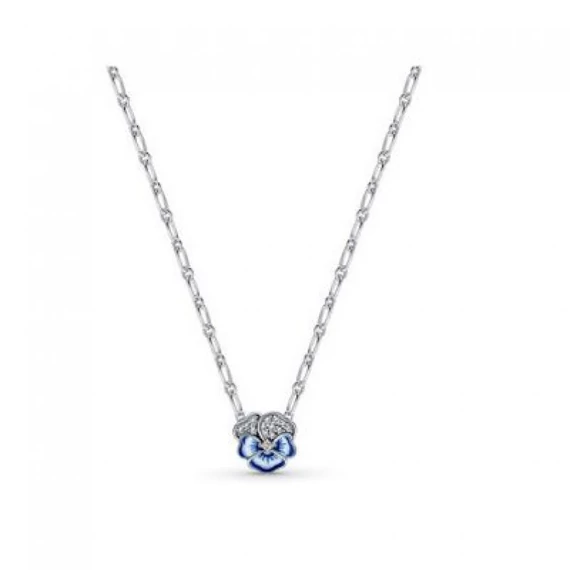 Pandora  - PANDORA KÉK ÁRVÁCSKA MEDÁLOS NYAKLÁNC - 390770C01-50