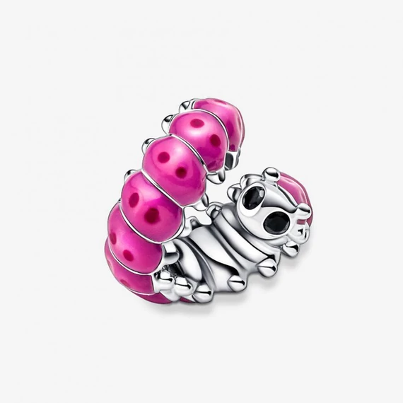 Pandora  - BÁJOS TEKERGŐ HERNYÓ CHARM  - 790762C01
