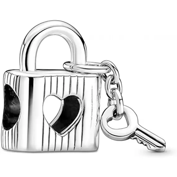 Pandora  - Lakat és szíves kulcs charm - 790095C01