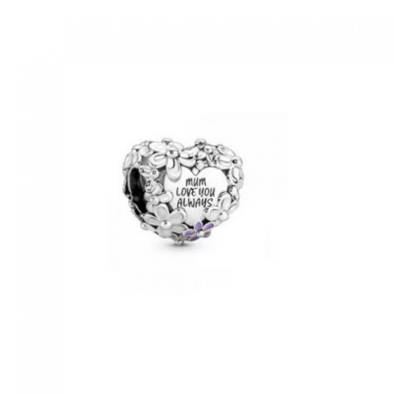 Pandora  - Pandora anya és százszorszép szív charm - 791155C01