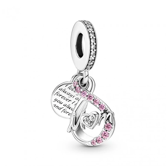 Pandora  - Anyu végtelen pavé dupla függő charm - 791468C01