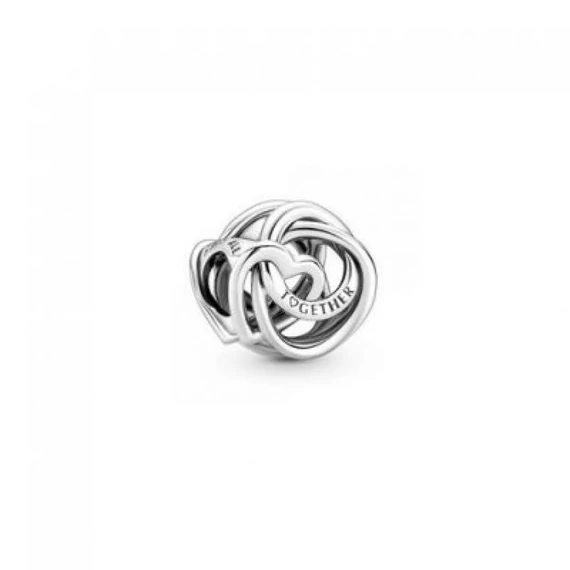 Pandora  - Örökké család körülölelt szív charm - 791507C00