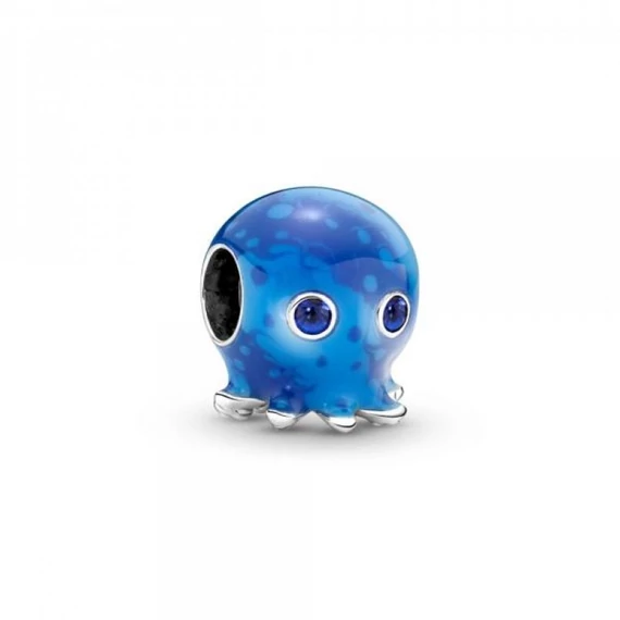 Pandora  - Óceáni buborékok és hullámok polip charm - 791698C01