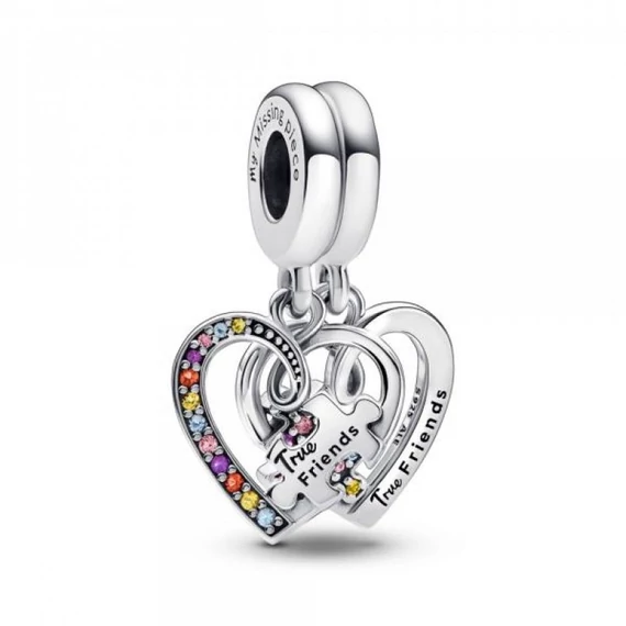 Pandora  - Igaz barátok dupla függő ezüst charm - 792239C01