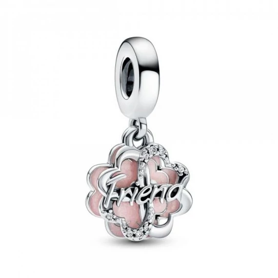 Pandora  - Barát és szerencse függő ezüst charm - 792245C01