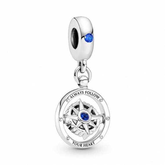 Pandora  - Forgó iránytű függő charm - 790099C01