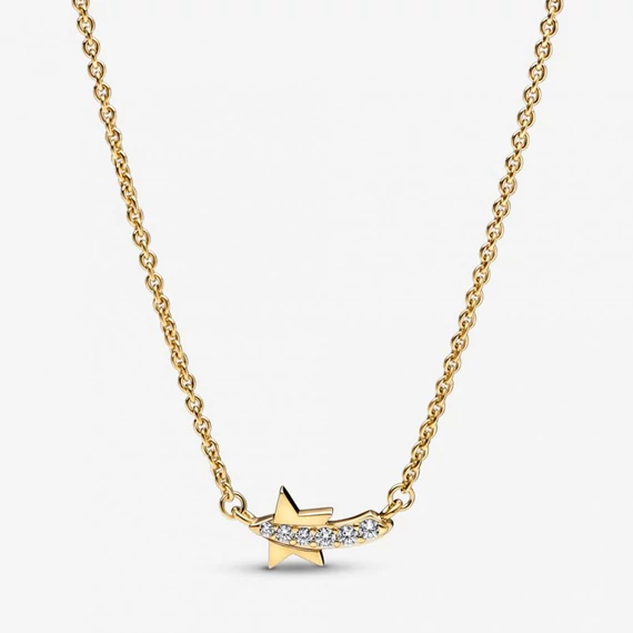 Pandora  - Hullócsillag pavé collier nyaklánc - 362374C01-45