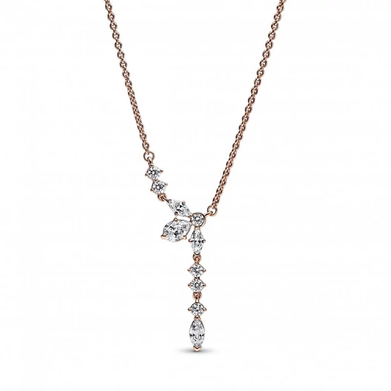 Pandora  - Szikrázó herbárium függő collier nyaklánc - 382386C01-45