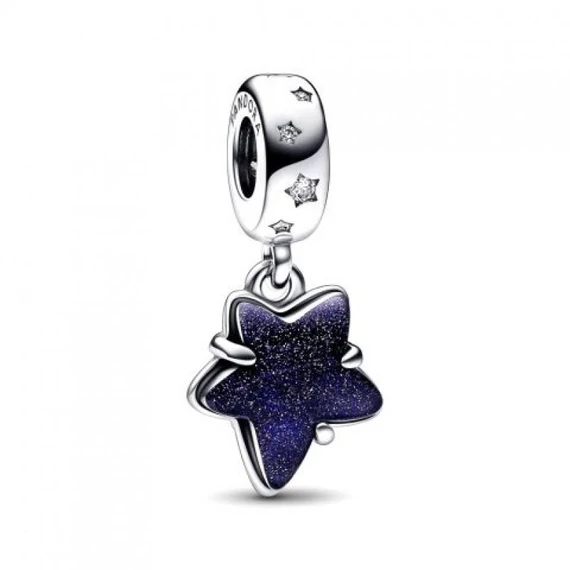 Pandora  - Égi galaxis csillag muranói függő charm - 792368C01