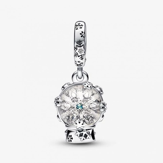 Pandora  - Hópehely hógömb függő charm - 792369C01