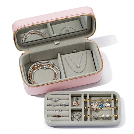 Pandora  - Rózsaszín ékszertartó - A008