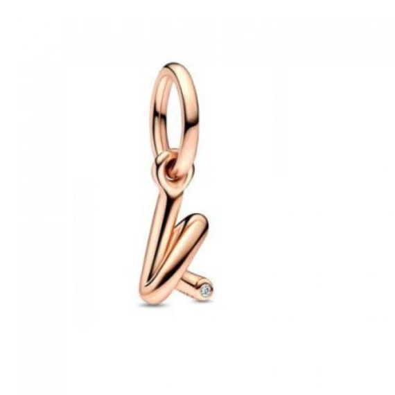 Pandora  - K betű függő charm - 782460C01