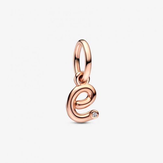 Pandora  - E betű függő charm - 782463C01