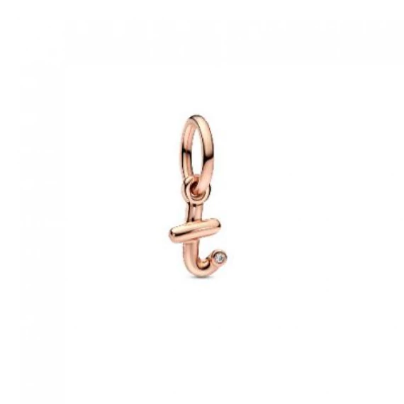 Pandora  - T betű függő charm - 782469C01