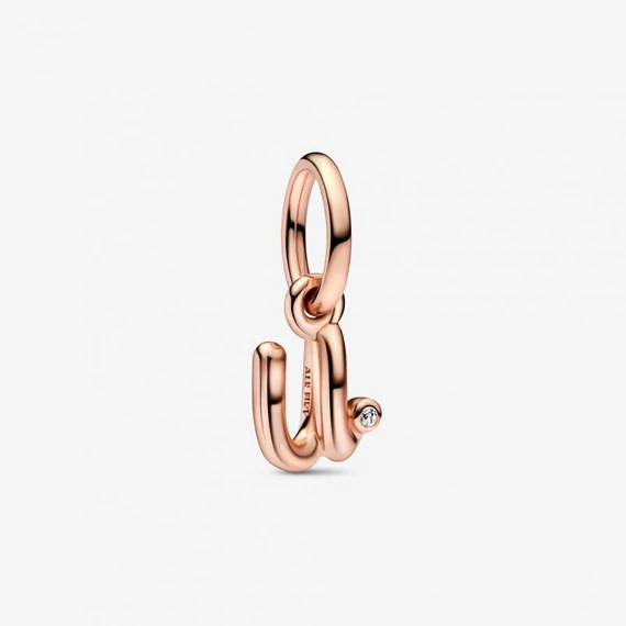 Pandora  - U betű függő charm - 782479C01