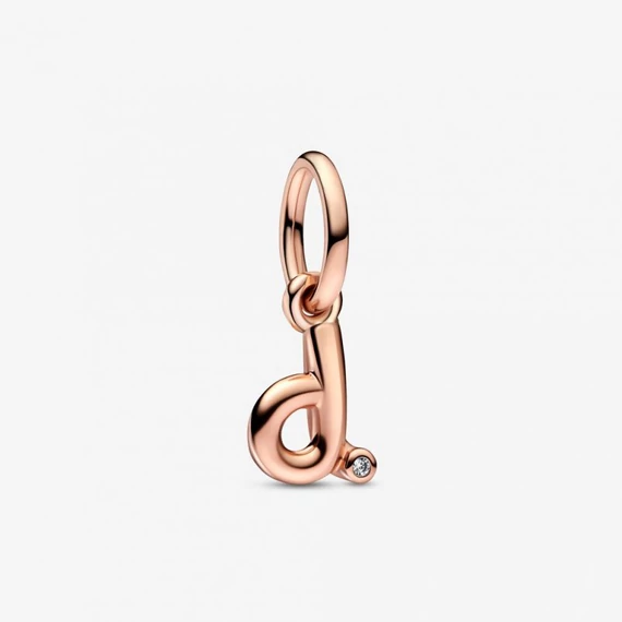 Pandora  - D betű függő charm - 782534C01