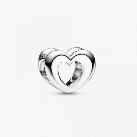 Pandora  - Sugárzó nyitott szív charm - 792492C00
