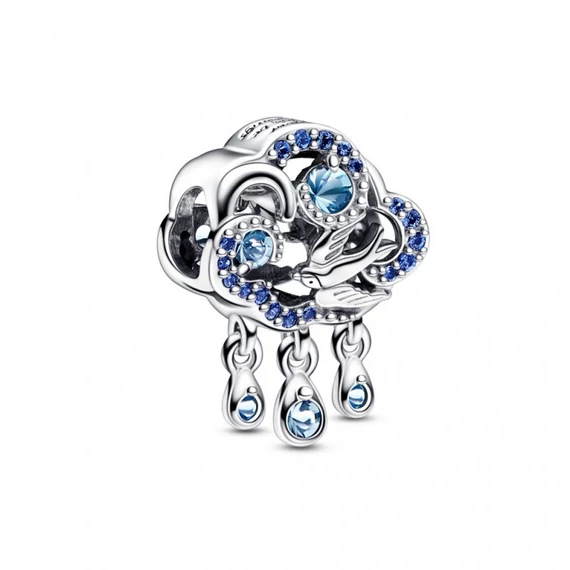 Pandora  - Felhő és fecske charm - 792569C01
