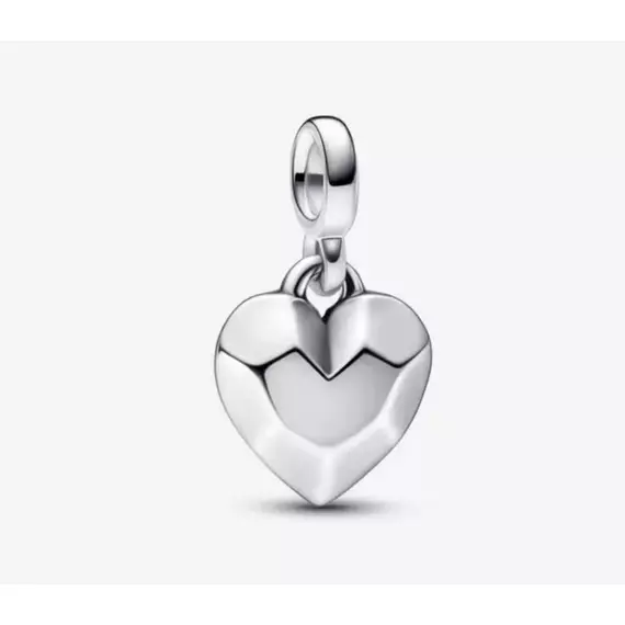 Pandora  - ME fazettált szív mini függő - 792305C00