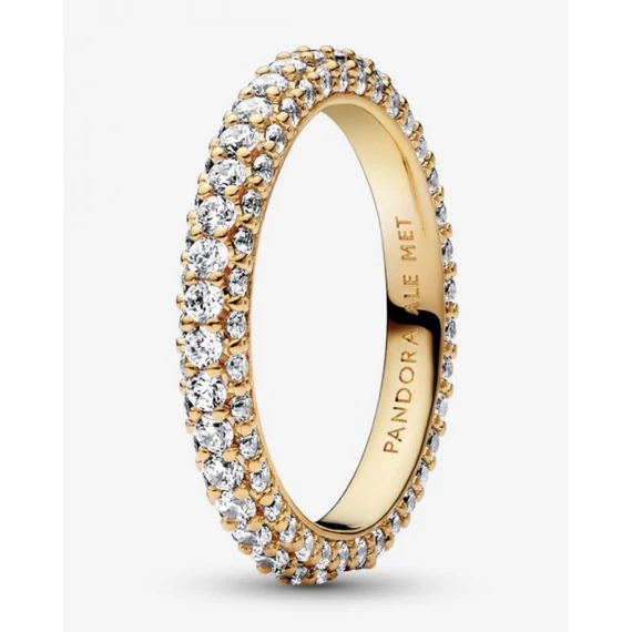 Pandora  - Timeless Pavé egysoros gyűrű - 162627C01-48