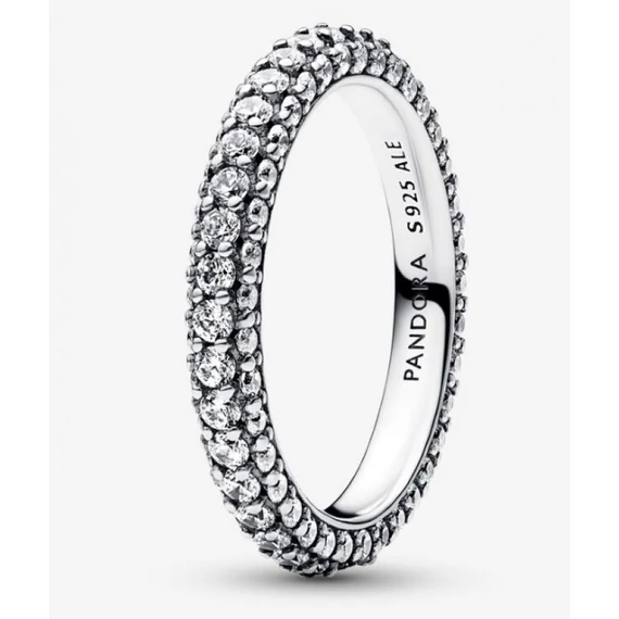 Pandora  - Timeless Pavé egysoros gyűrű - 192627C01-48