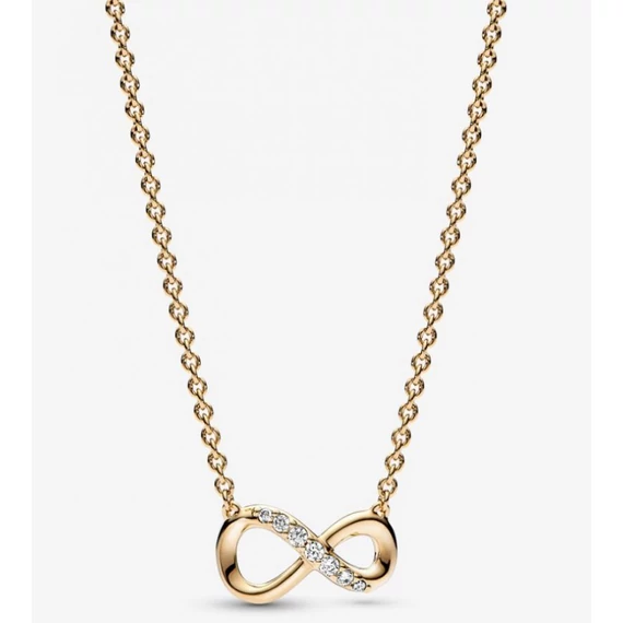 Pandora  - Szikrázó végtelenjel collier nyaklánc - 368821C01-50