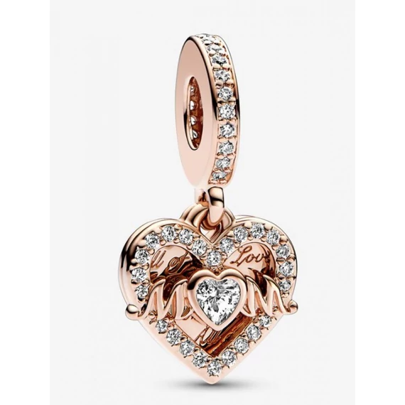 Pandora  - Szív és Anya függő charm - 789402C01
