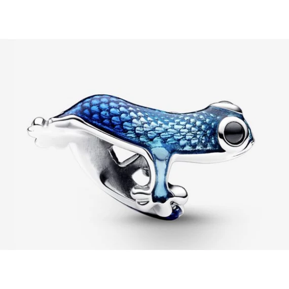 Pandora  - METÁLKÉK GEKKÓ CHARM - 792701C01