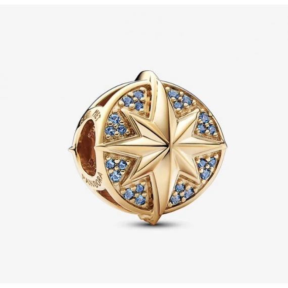 Pandora  - Marvel Kapitány Marvel jelvény charm - 762744C01