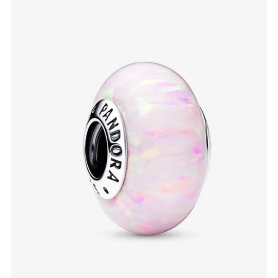Pandora  - Opálfényű rózsaszín charm - 791691C03