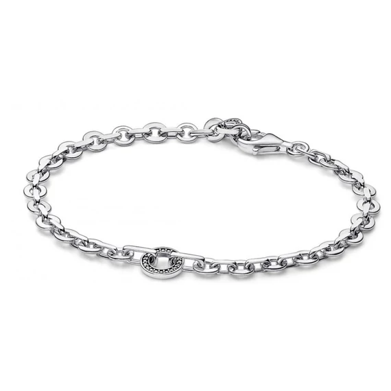 Pandora  - Signature Pavé merész láncos karkötő - 592777C01-18