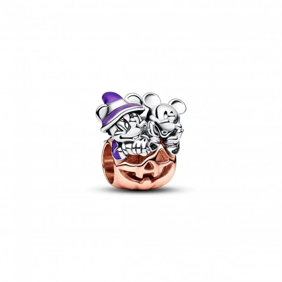 Pandora  - Disney Mickey egér és Minnie egér Halloween tök charm - 782816C01
