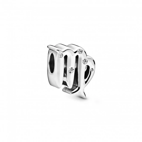 Pandora  - Szikrázó Szűz csillagjegy charm - 798417C01