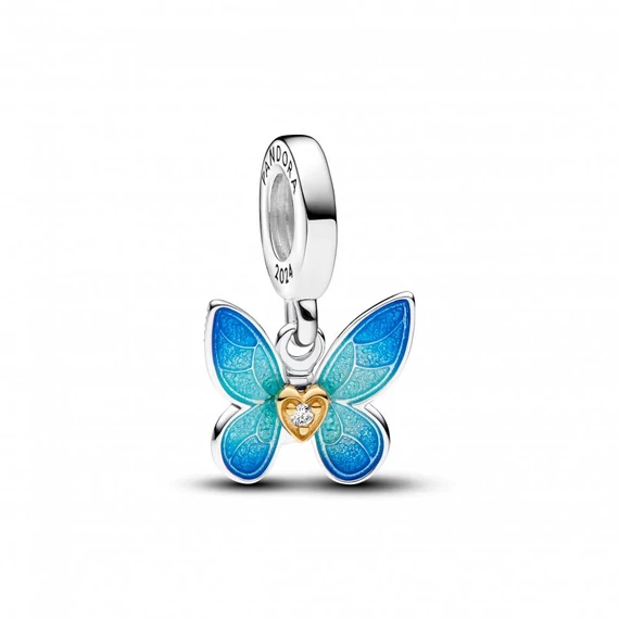 Pandora  - Pandora Club 2024 pillangó függő charm - 763082C01