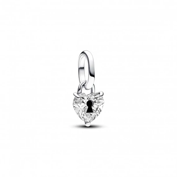 Pandora  - ME kulcslyuk szív mini függő charm - 793086C01